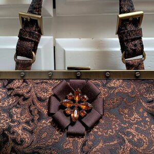 Vintage Nine West Embroidered Purse